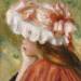Head of a Young Girl in a Red Hat